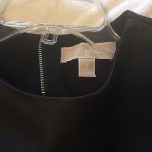 Michael kors pleather top